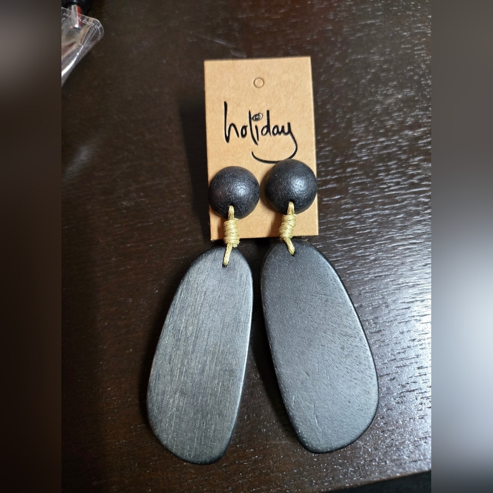 Holiday Mustique Earrings Espresso